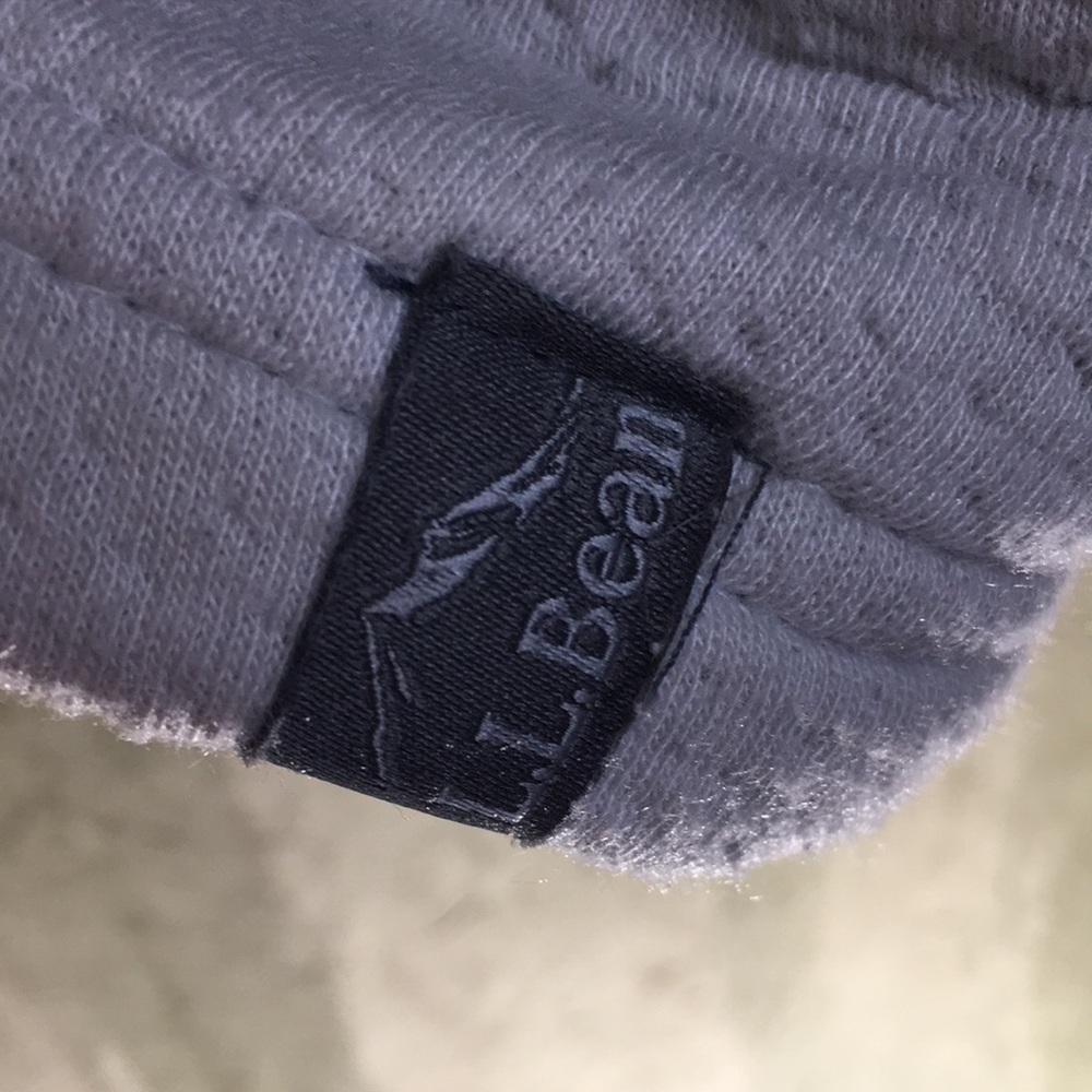 LL BEAN Large mock turtle pullover - Picture 4 of 7
